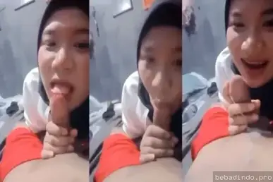 Adik manis excited banget pertama kali ngerasain kontol