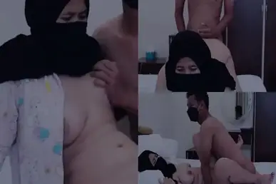 Skandal Hijab Viral Tersorot Kamera Sange Sendirian